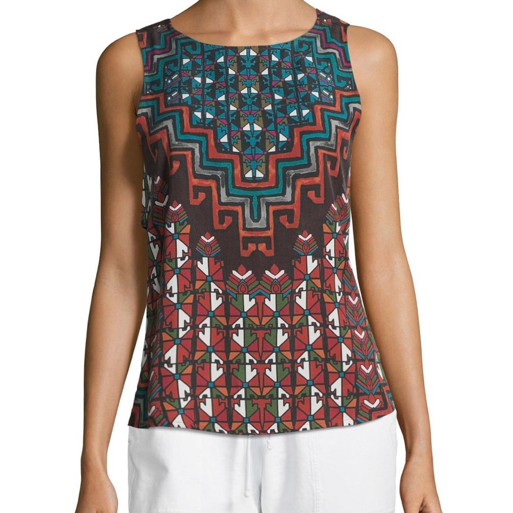 REVOLVE Mara Hoffman Rug Crewneck Tank Top XS